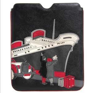 Prada Saffiano Cruise Ship iPad Case🚢❤️